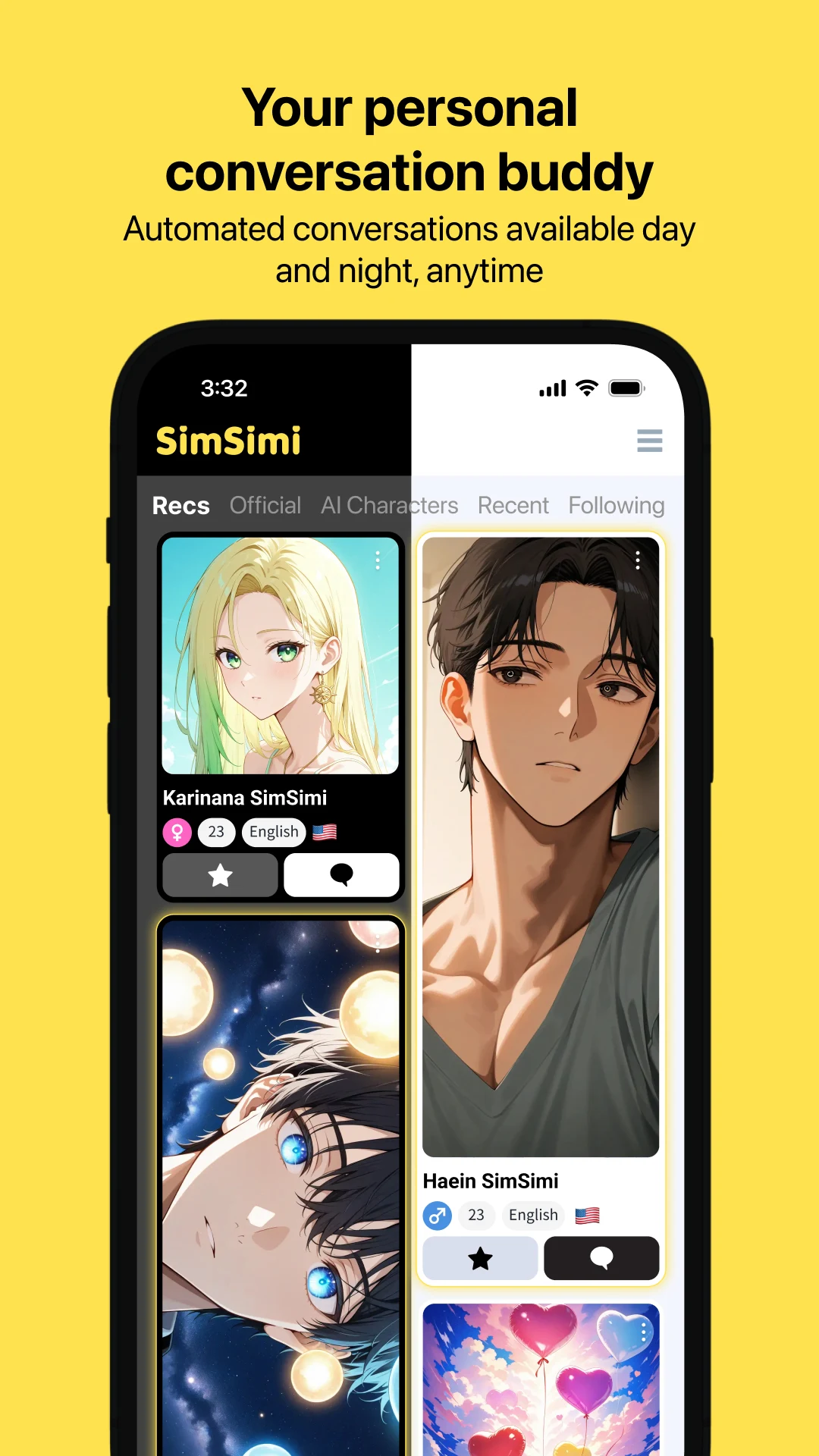 SimSimi screenshot